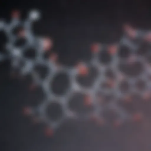 Molecular structure of arginine illustrating its role in nitric oxide synthesis