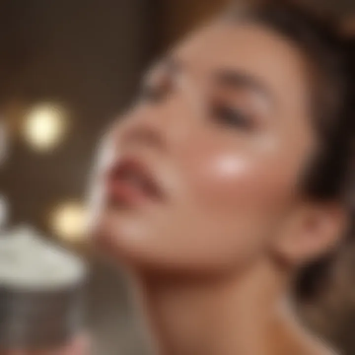 Collection of skincare products for post-hair removal care