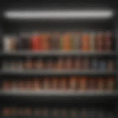 Comparison chart of fiber supplement shelf life indicators