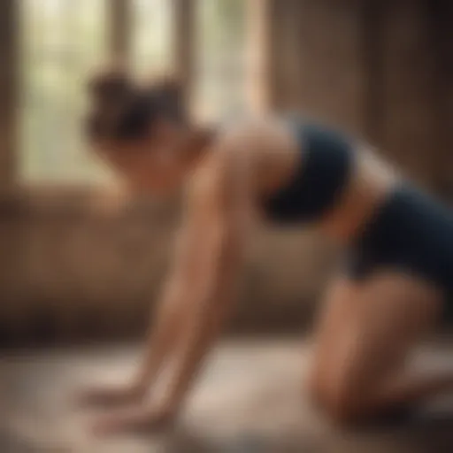 Gentle stretching for lower back relief