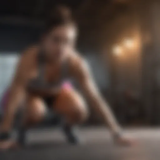 Dynamic high-intensity workout session