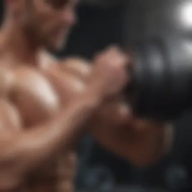 Hammer Curl: Perfecting the Form Close-up of proper form during a hammer curl