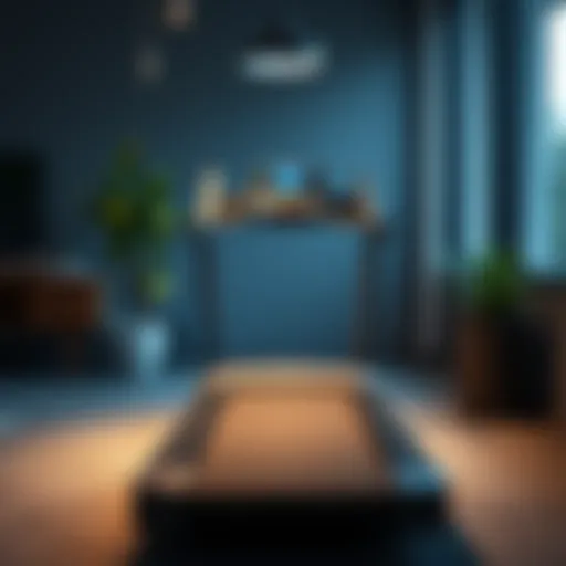 Compact treadmill suitable for small spaces