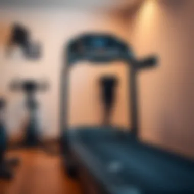Durable walking treadmill with essential features