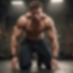 Dynamic bodyweight workout demonstration