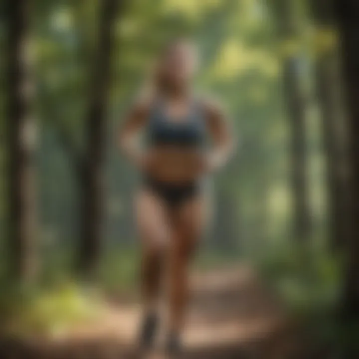 A serene outdoor setting for body weight training