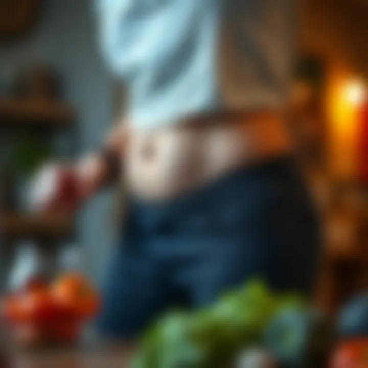 Lifestyle changes supporting belly fat loss