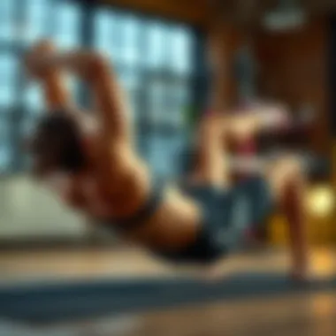 Dynamic Abdominal Exercise Dynamic abdominal exercise demonstration