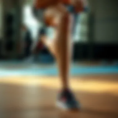 Resistance Band Exercises for Lower Leg Strength Athlete performing resistance band exercises for lower leg strength