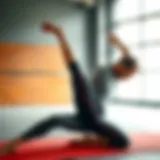Dynamic stretching routine for muscle recovery