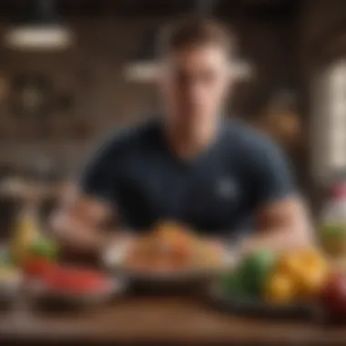 Nutrient-rich meal layout emphasizing balanced nutrition