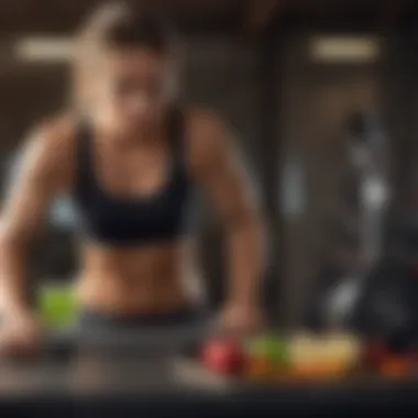 Synergy Between Diet and Exercise Infographic showing the synergy between diet and exercise