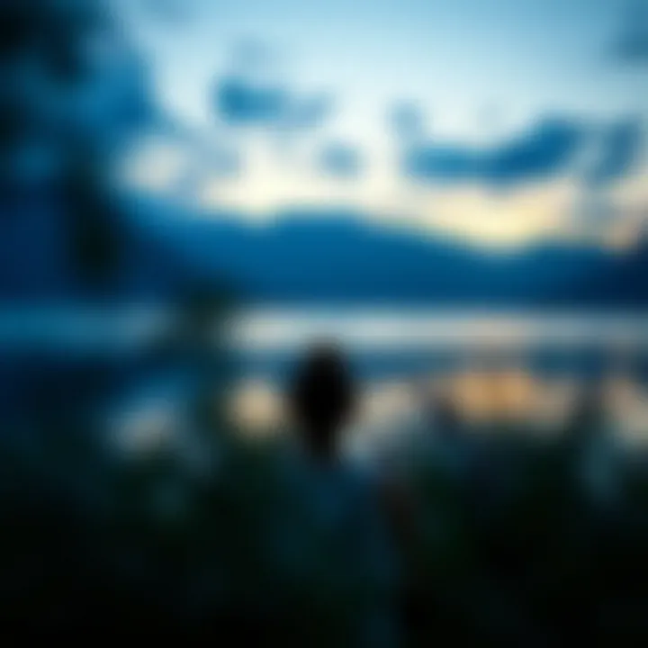 Mindfulness for Weight Management A serene setting illustrating mindfulness and mental wellness practices