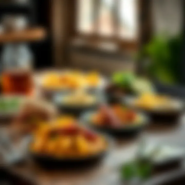 A collection of delicious high protein recipes displayed on a rustic table, inviting culinary exploration.