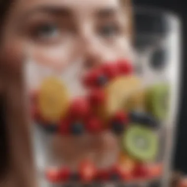 Hydration and Its Importance in Health Refreshing water with fruits for hydration
