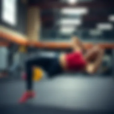 Dynamic core engagement exercise