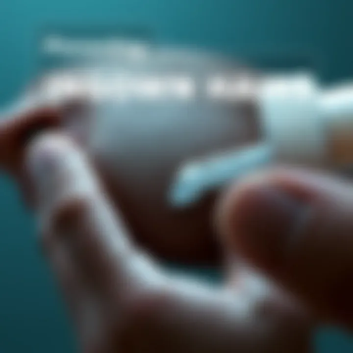 Preventing Ingrown Hairs Through Proper Skin Care Illustration of skin care routine to prevent ingrown hairs