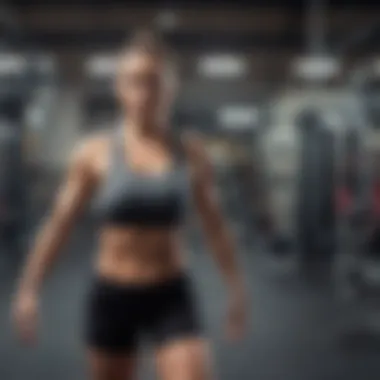 Dynamic Workout for Weight Loss Dynamic gym workout session showcasing various exercises