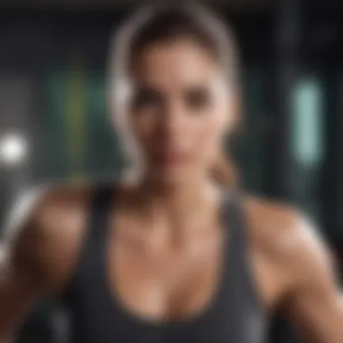 High-Intensity Exercises for Fat Reduction Individual engaged in an intense workout session