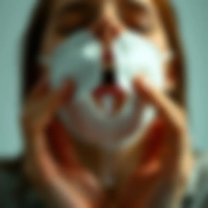 Nasal Hygiene Practices Visual representation of essential hygiene practices for nasal health