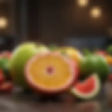 Diverse Fruits for Optimal Health A vibrant assortment of fresh fruits representing diverse health benefits.