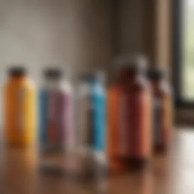 An array of trusted multivitamin bottles on a wooden table