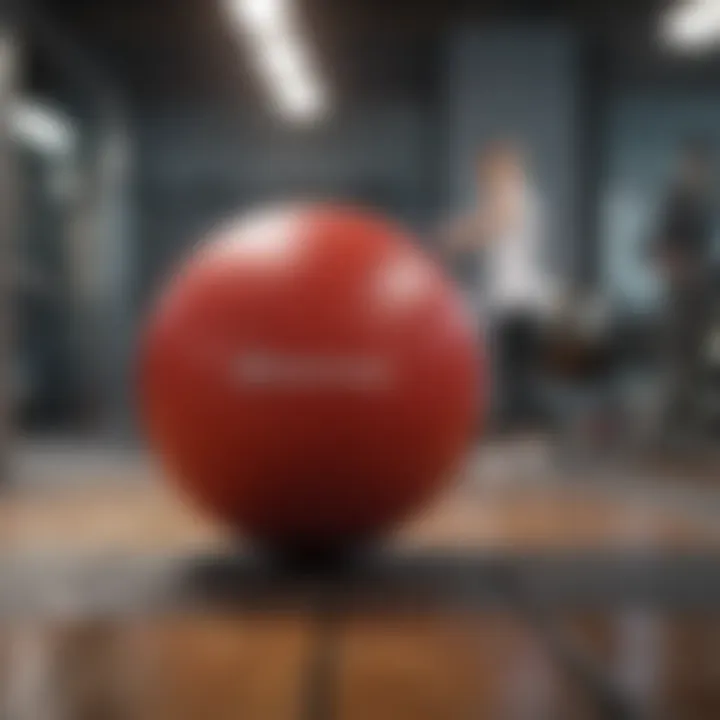 A fitness routine showcasing the incorporation of the EveryMile balance ball