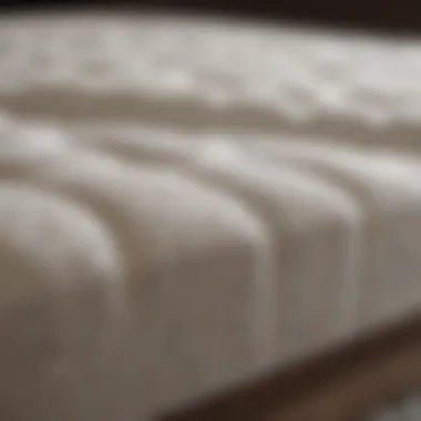 The Benefits of Memory Foam Close-up of a memory foam mattress topper
