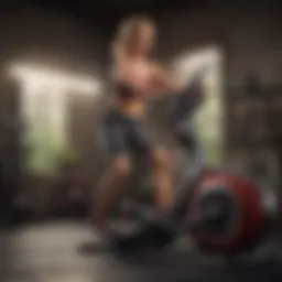 Dynamic workout session on Bowflex Max Trainer