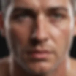 Diagram illustrating the symptoms of colon cancer