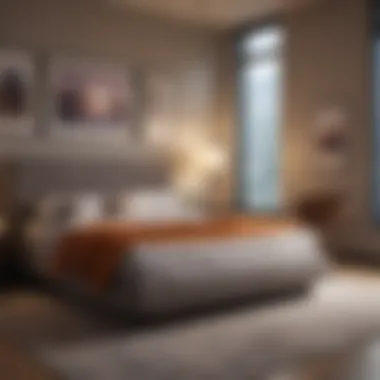 Creating a Sleep-Friendly Environment A serene bedroom setting with calming colors promoting restful sleep