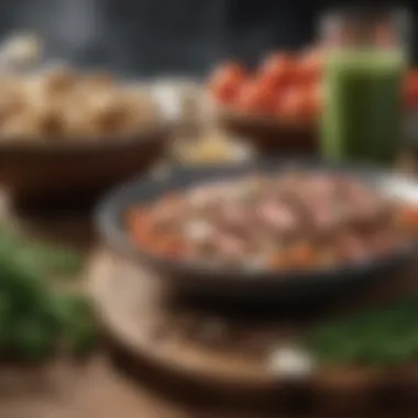 Sustainable Sourcing of Protein in Meals A diverse array of sustainable protein sources
