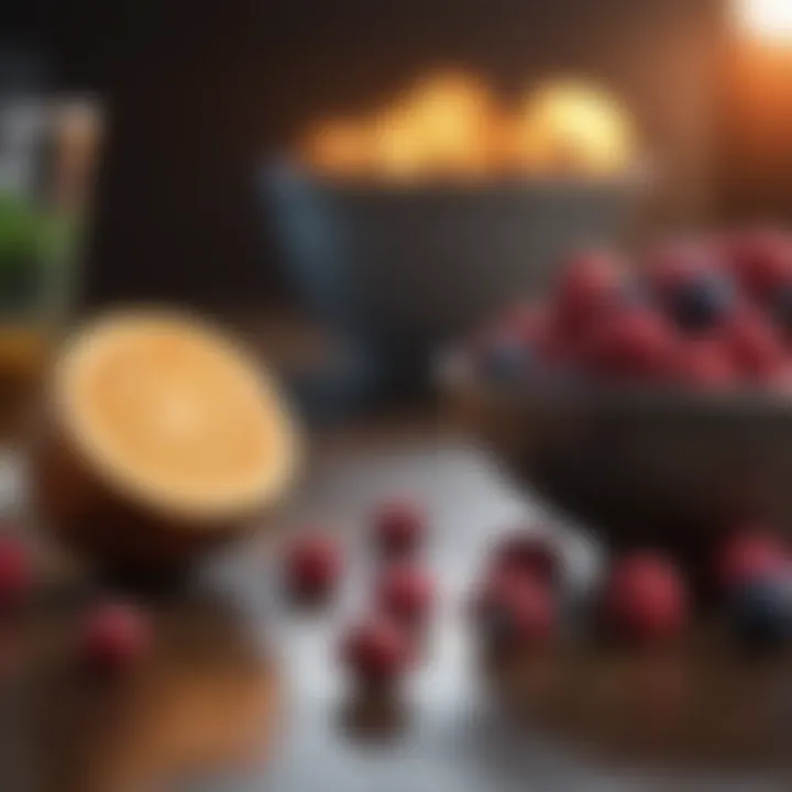 An infographic detailing the benefits of antioxidants in health.