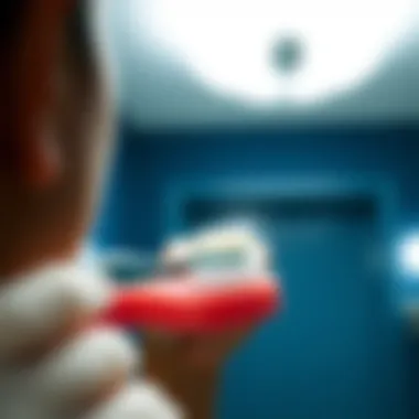 Visual representation of oral hygiene practices