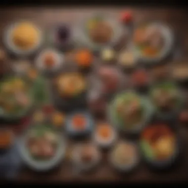 No-Carb Paleo Meal Layout A well-planned meal layout adhering to the no-carb paleo diet