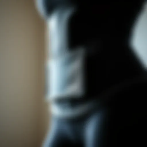 Close-up of the Pro Strength Waist Trimmer showcasing its durable material.