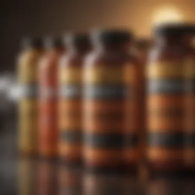 Understanding Vitamin Supplements Supplement bottles with labels showing vitamin benefits