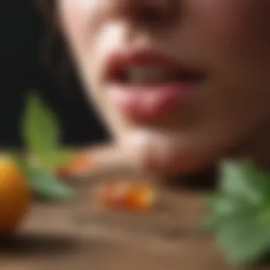 Natural Remedy Ingredients for Cold Sores A selection of natural remedy ingredients for cold sores