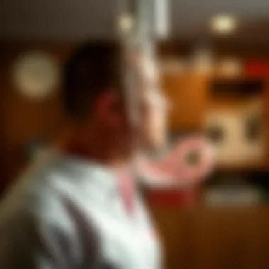 Visual representation of gastrointestinal disorders impacting gas levels