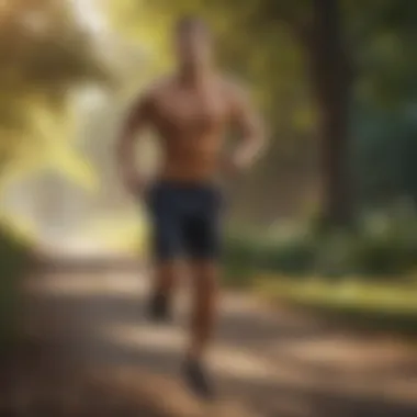 The Dynamics of HIIT Jogging Runner in motion showcasing the dynamics of HIIT jogging