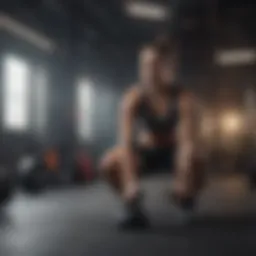 Dynamic HIIT weightlifting session