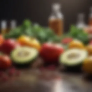Balanced Nutrition for Weight Management Colorful fruits and vegetables representing balanced nutrition