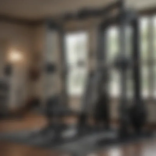 A sleek Smith machine highlighting adjustable features