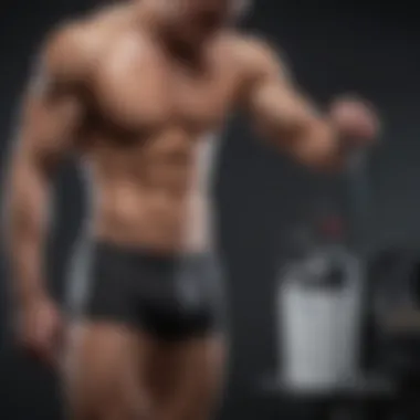 Effects of Creatine on Body Composition Diagram illustrating the effects of creatine on body composition