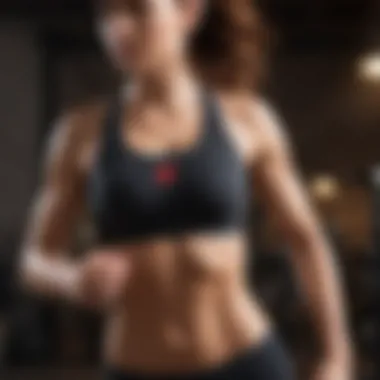 Monitoring Heart Rate: Key to Effective Workouts An individual measuring heart rate during a workout.