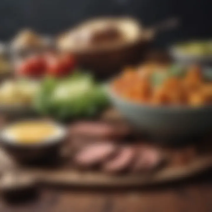 A meticulously arranged weekly meal plan for keto diet enthusiasts