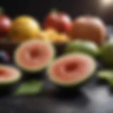 Portion control guide for fruits on keto