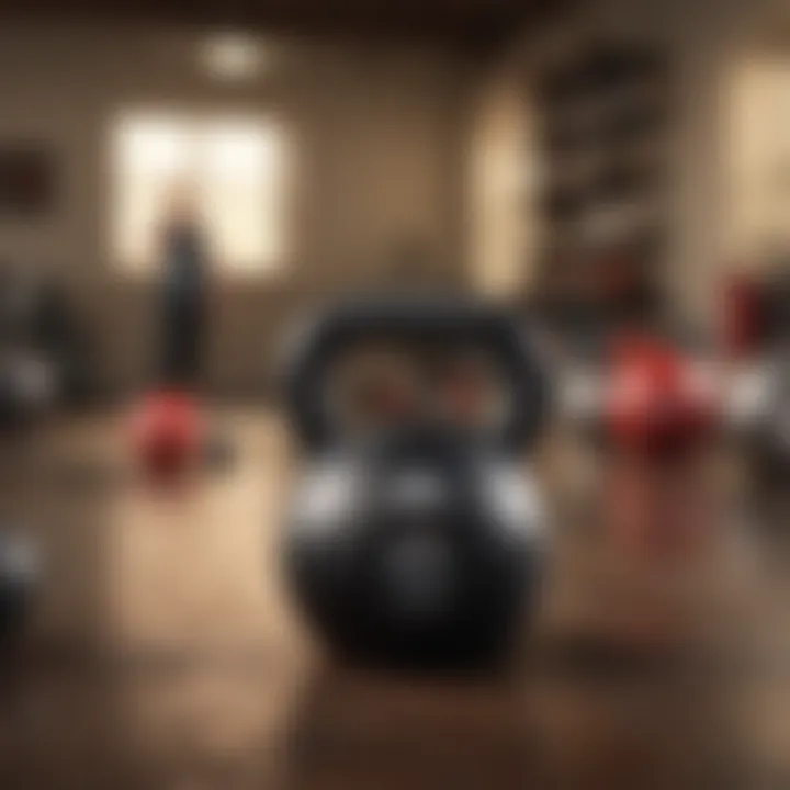 Multi-functional kettlebells enhancing workout diversity