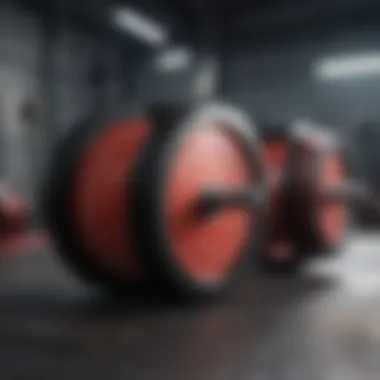 Essential Weightlifting Equipment A diverse collection of weightlifting equipment