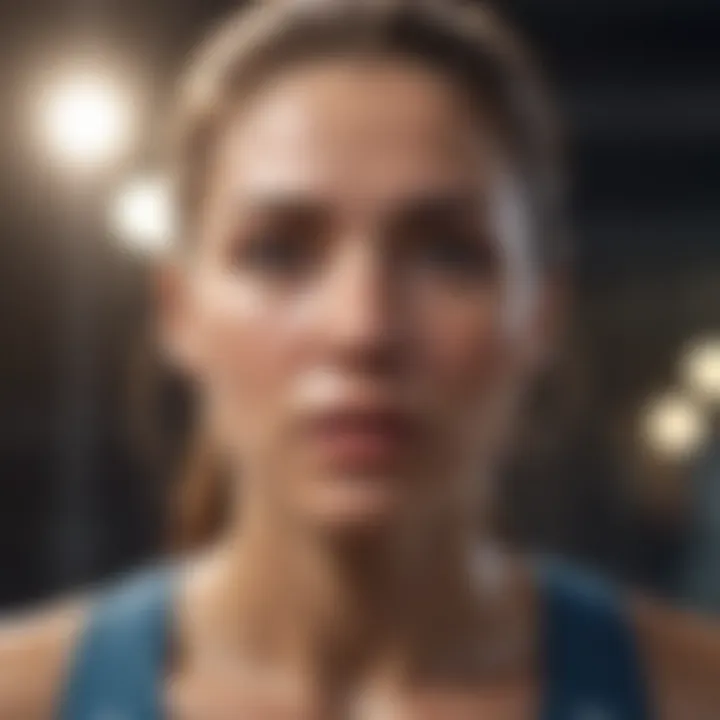 Graphic depicting lifestyle changes to reduce anxiety sweating